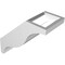 Ekena Millwork 4-in. W x 8-in. D x 8-in. H Funston Architectural Grade PVC Knee Brace BRCP04X08X08FST - alternate 4